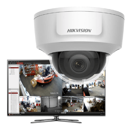 Hikvision 8MP IP kuppelkaamera + HDMI väljund!